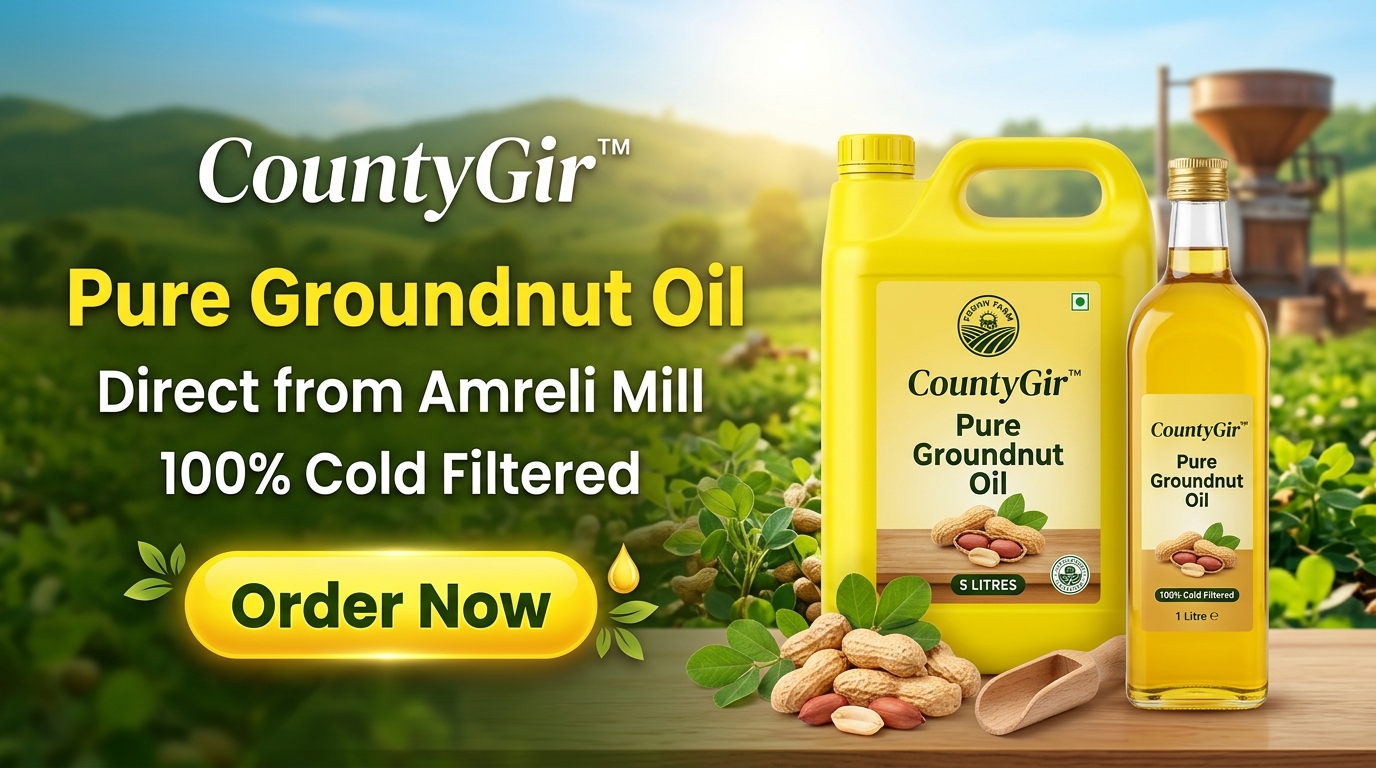 CountyGir Pure Groundnut Oil Amreli Mill